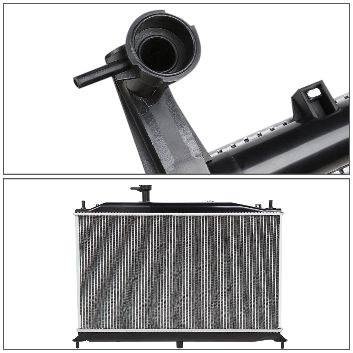 06-12 Dodge Attitude Hyundai Accent 1.4L 1.6L AT Aluminum Radiator - 2896