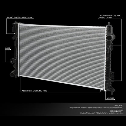 07-14 Ford Edge 08-15 Taurus Lincoln MKX 3.5L 3.7L Aluminum Radiator - 2936