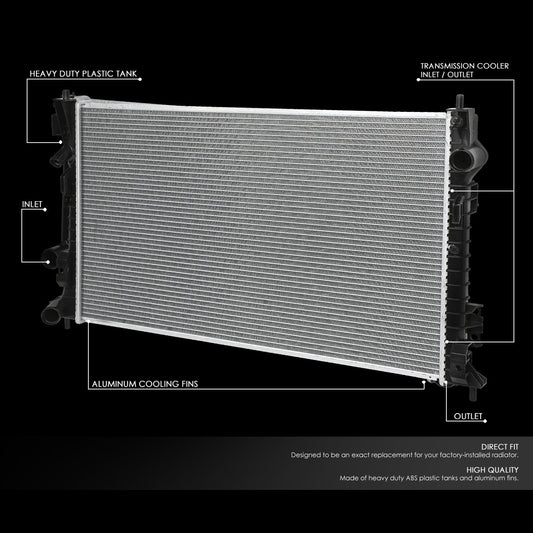 07-14 Ford Edge 08-15 Taurus Lincoln MKX 3.5L 3.7L Aluminum Radiator - 2936