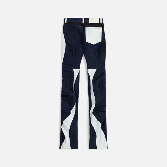 Ottolinger Drape Triple Denim Pants - Multi