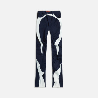Ottolinger Drape Triple Denim Pants - Multi