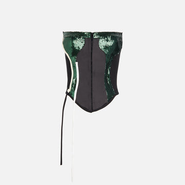 Ottolinger Deconstructed Sequin Corauge - Green