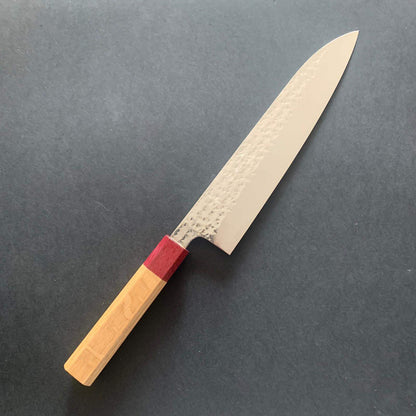 Gyuto knife, SG2 powder steel, senko, tsuchime finish - Yu Kurosaki