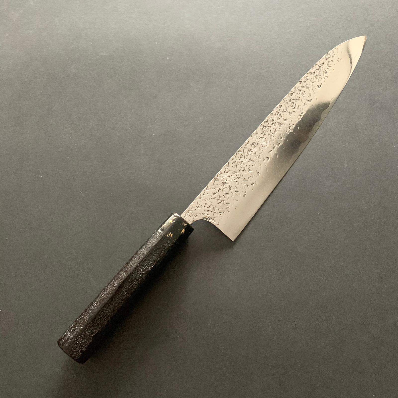 Single Bevel Gyuto knife, SG2 powder steel, polished tsuchime finish - Yu Kurosaki