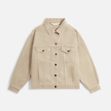 Palm Angels GD Loose Bull Jacket - Beige