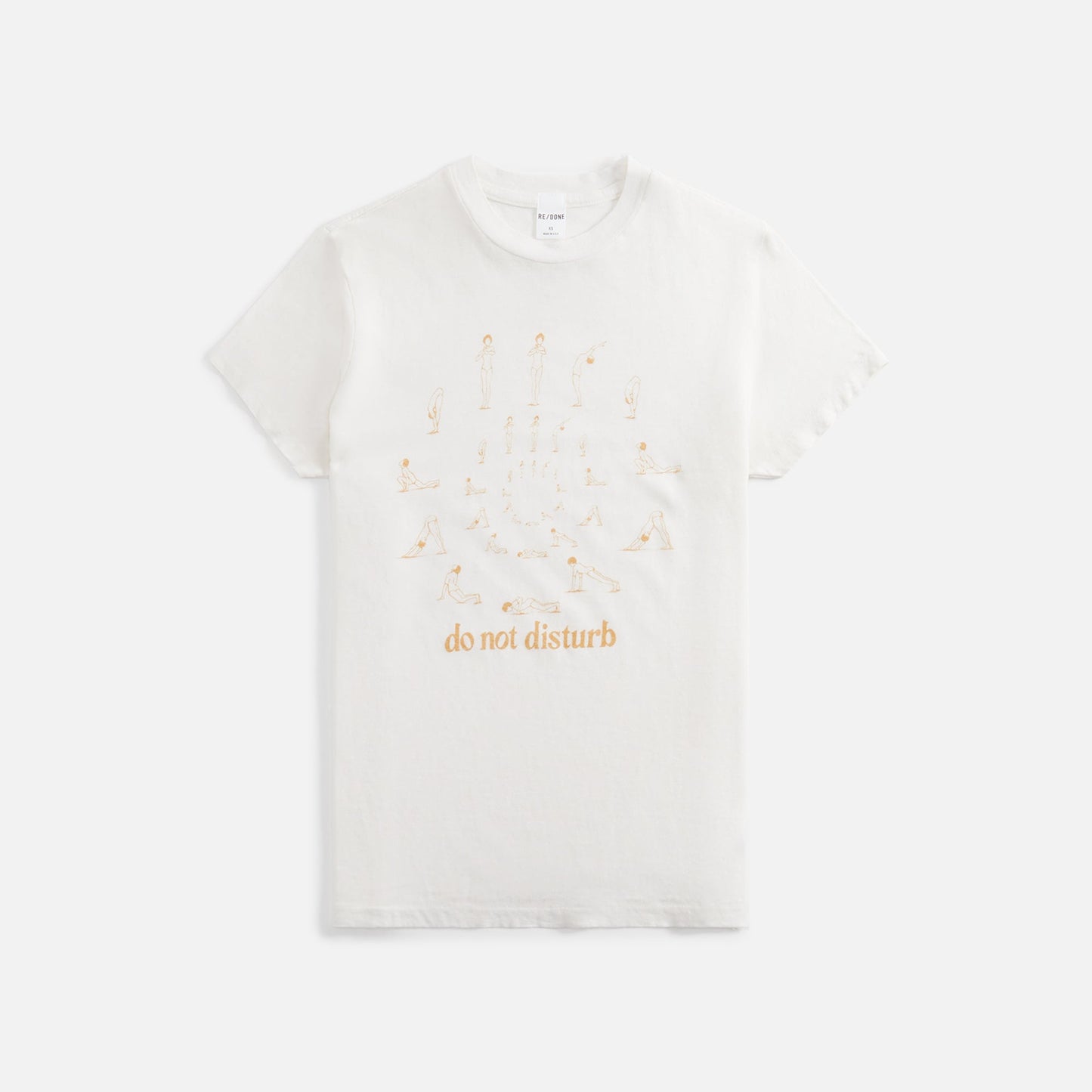ReDone Do Not Disturb Tee - Vintage White