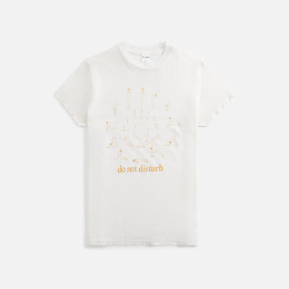ReDone Do Not Disturb Tee - Vintage White