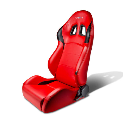 PVC Leather Racing Seat w/Universal Slider