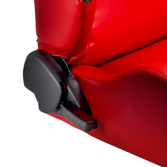 PVC Leather Racing Seat w/Universal Slider