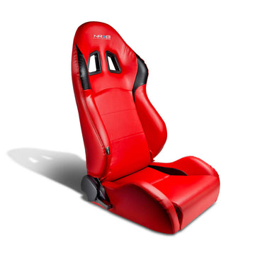 PVC Leather Racing Seat w/Universal Slider