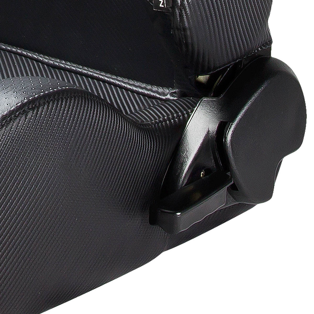 Left / Driver Side Reclinable Carbon Fiber Pattern PVC Leather Racing Seat w/Universal Slider