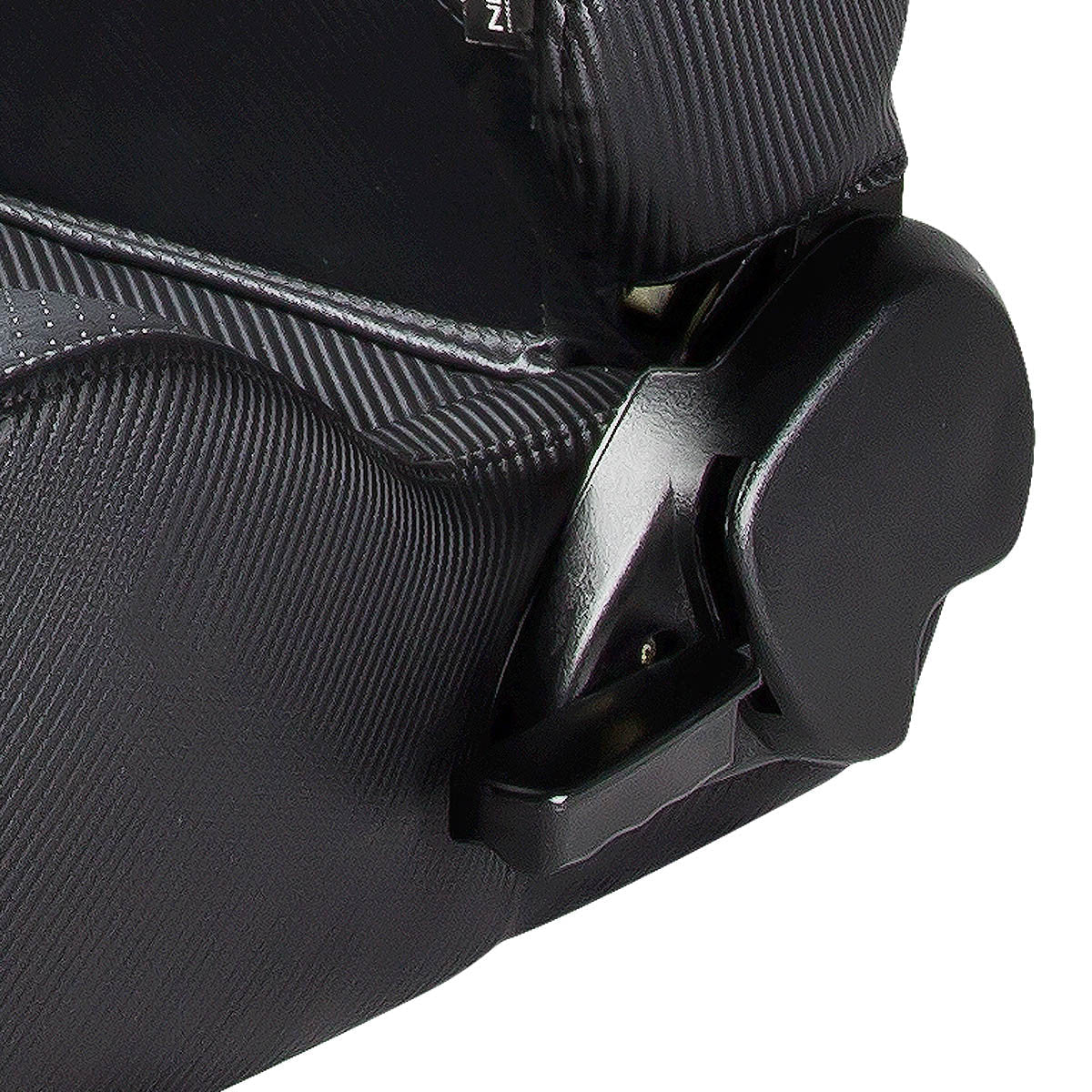 PVC Leather Racing Seat w/Universal Slider - Carbon Fiber Look