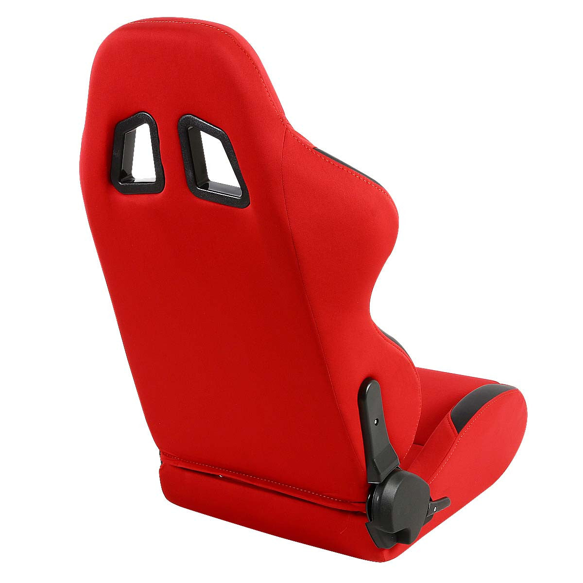 Right / Passenger Side Reclinable Fabric Cloth Racing Seat w/Universal Slider