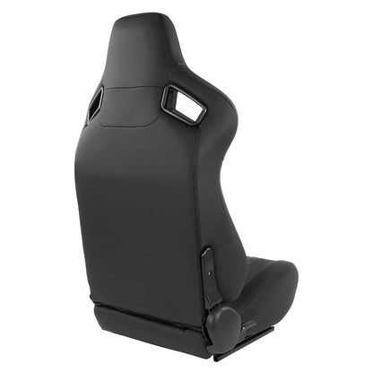 Quilted Pattern Padded Racing Seat <BR>21 X 22 X 38 In. Overall Dimensions