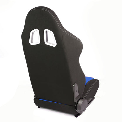 Racing Seats - Reclinable - Woven Fabric - Type-R - Pair