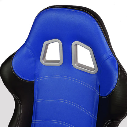 Racing Seats - Reclinable - Type-R - PVC Leather - Pair