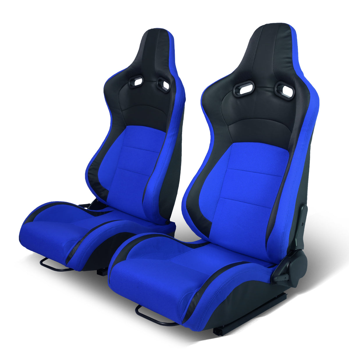 Racing Seats - Reclinable - Fabric - Pair