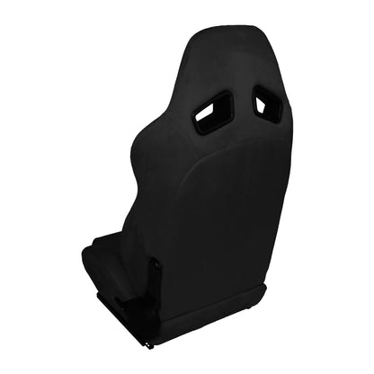 Racing Seats - Reclinable - Suede - Pair
