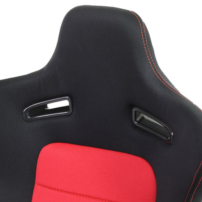 Left / Driver Side Reclinable Woven Fabric Racing Seat w/Slider - XL10