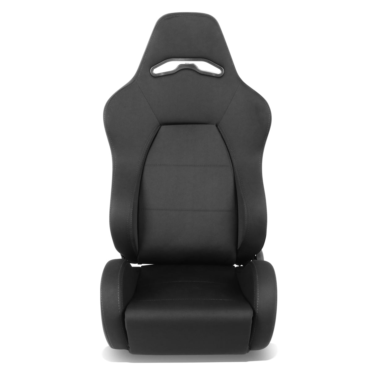 Right / Passenger Side Reclinable Woven Fabric Racing Seat