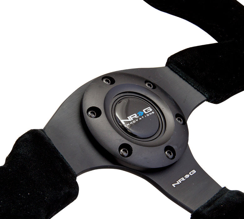 320mm Suede Grip Steering Wheel - RST-012S