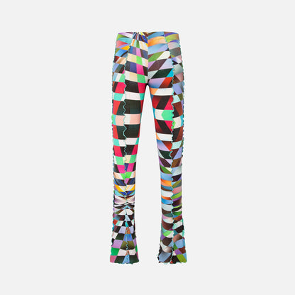 Siedres Kaleidoscope Printed Knit Pants - Multi