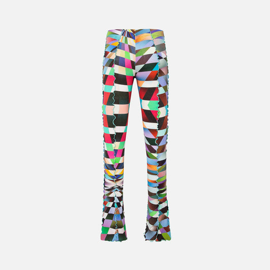 Siedres Kaleidoscope Printed Knit Pants - Multi
