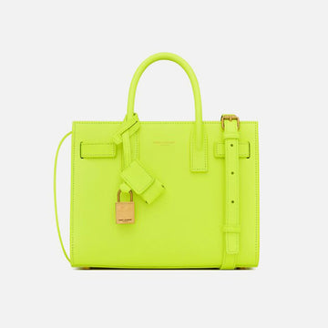 Saint Laurent YSL SDJ Nano Bag - Safety Yellow