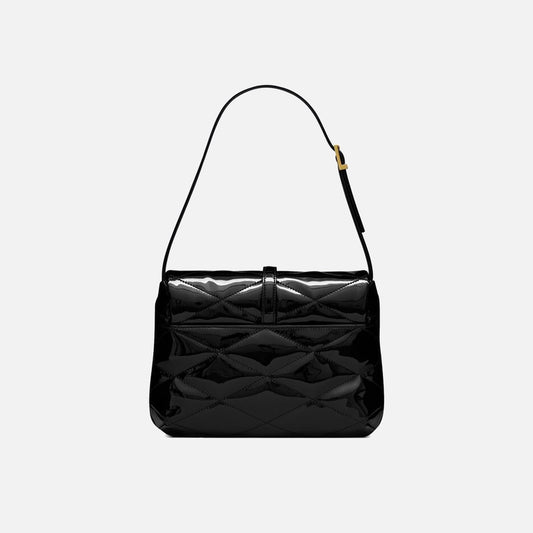 Saint Laurent YSL MNG Le 5A7 Bag - Black