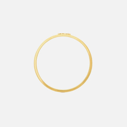 Saint Laurent Thin Bracelet - Black / Gold