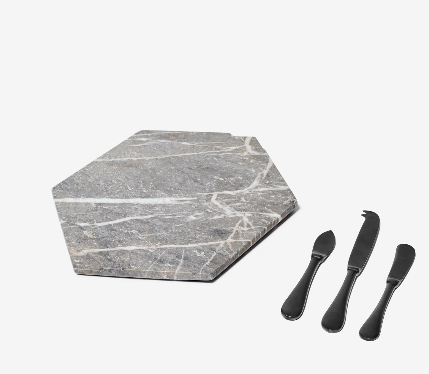 Marble Cheese Board Set