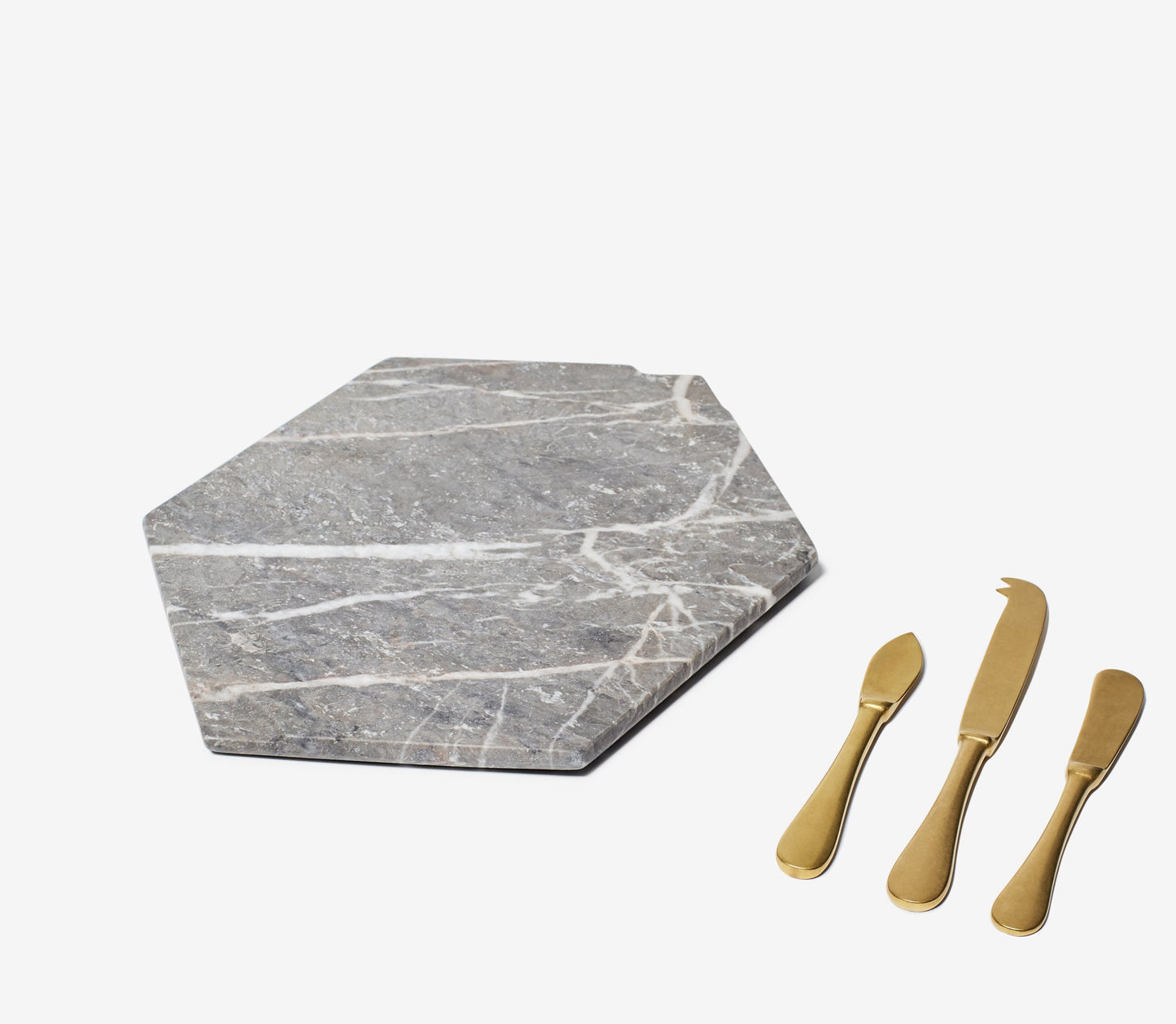 Marble Cheese Board Set