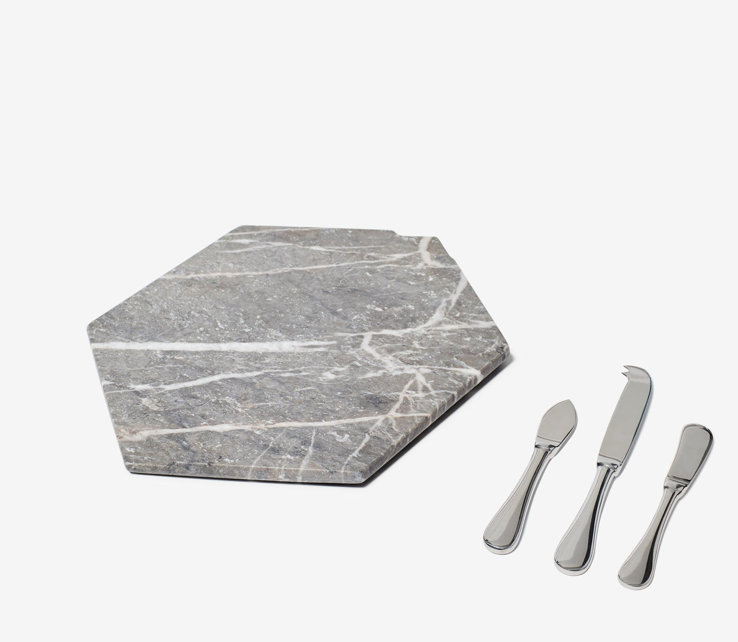 Marble Cheese Board Set