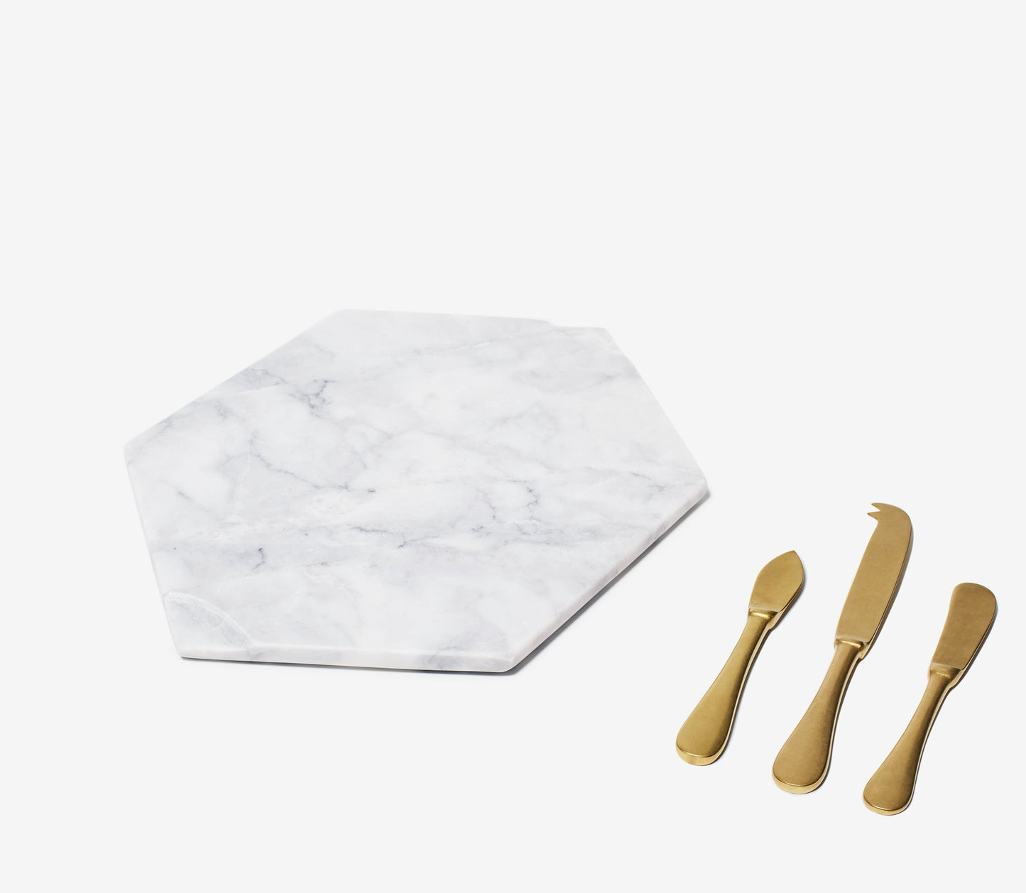 Marble Cheese Board Set