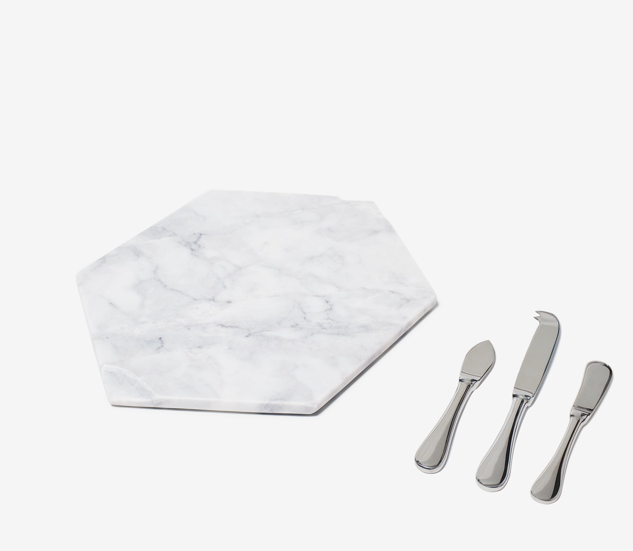 Marble Cheese Board Set