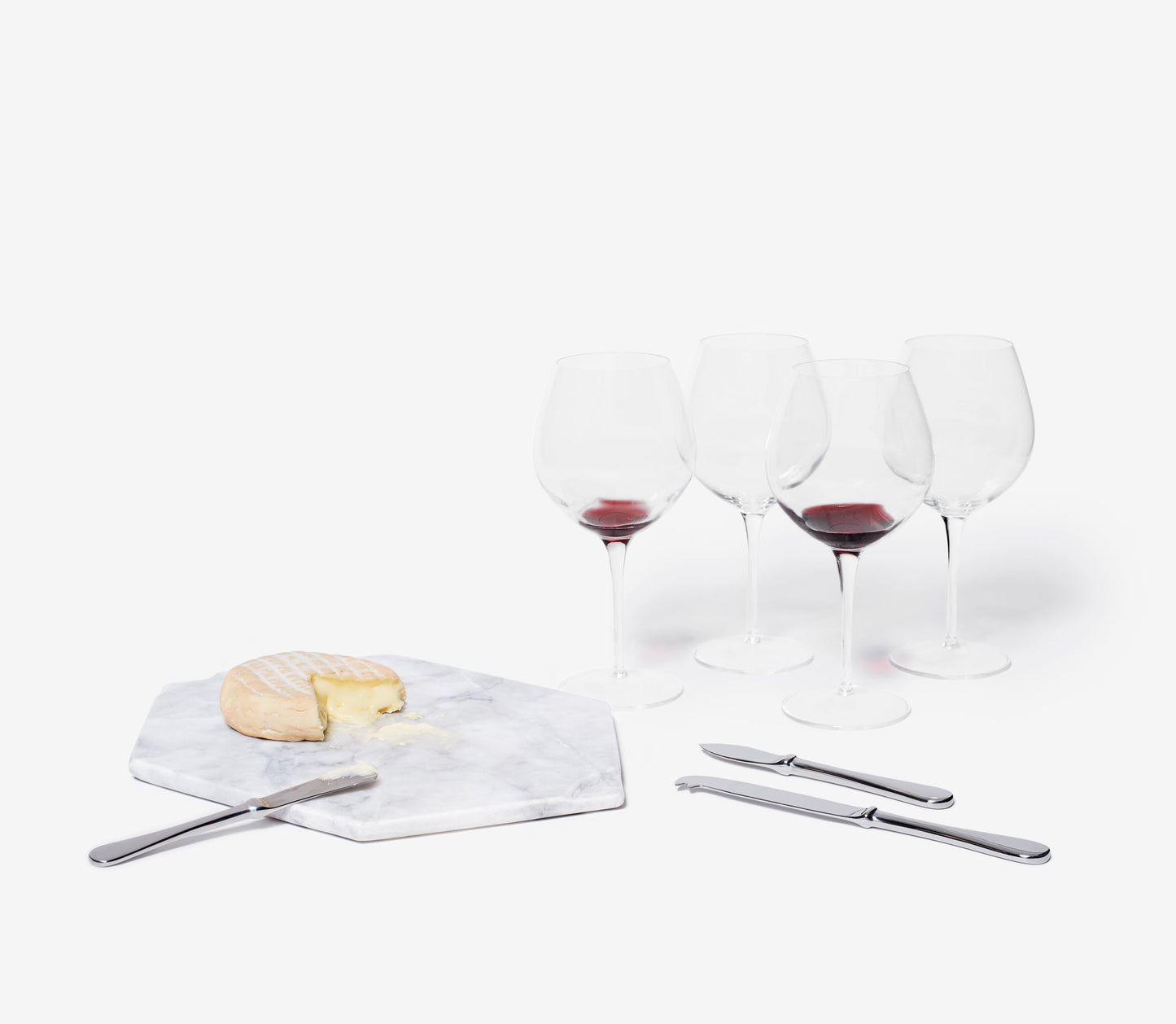 Marble Wine & Cheese Set