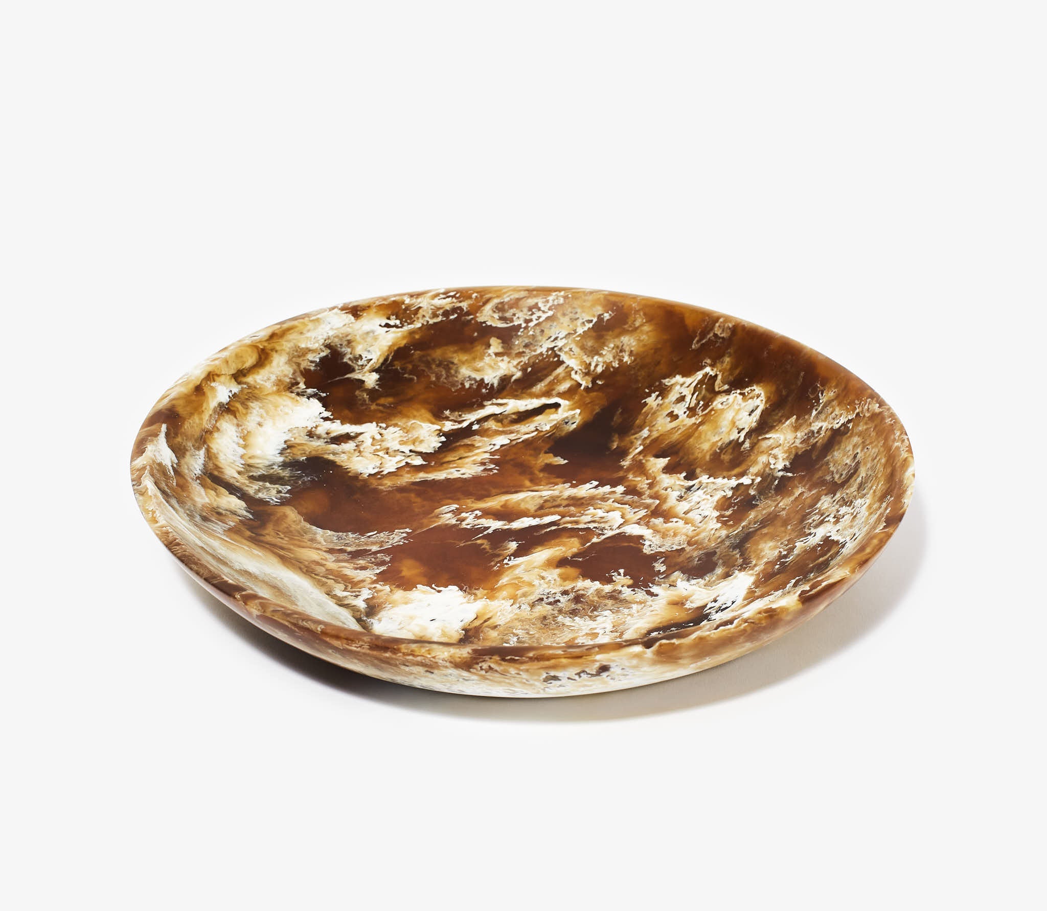 Resin Low Serving Bowl