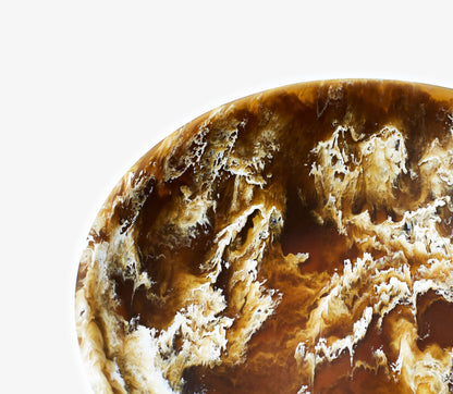 Resin Low Serving Bowl