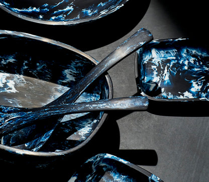 Resin Low Serving Bowl