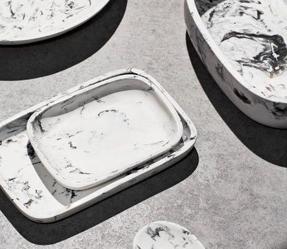 Resin Low Serving Bowl