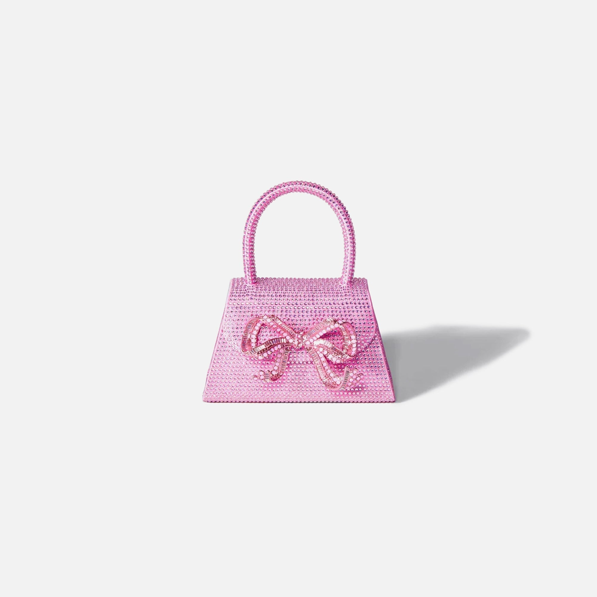 Self-Portrait Diamonte Capri Micro Bag - Pink