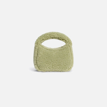 Stand Studio Minnie Fur Bag - Sage Green