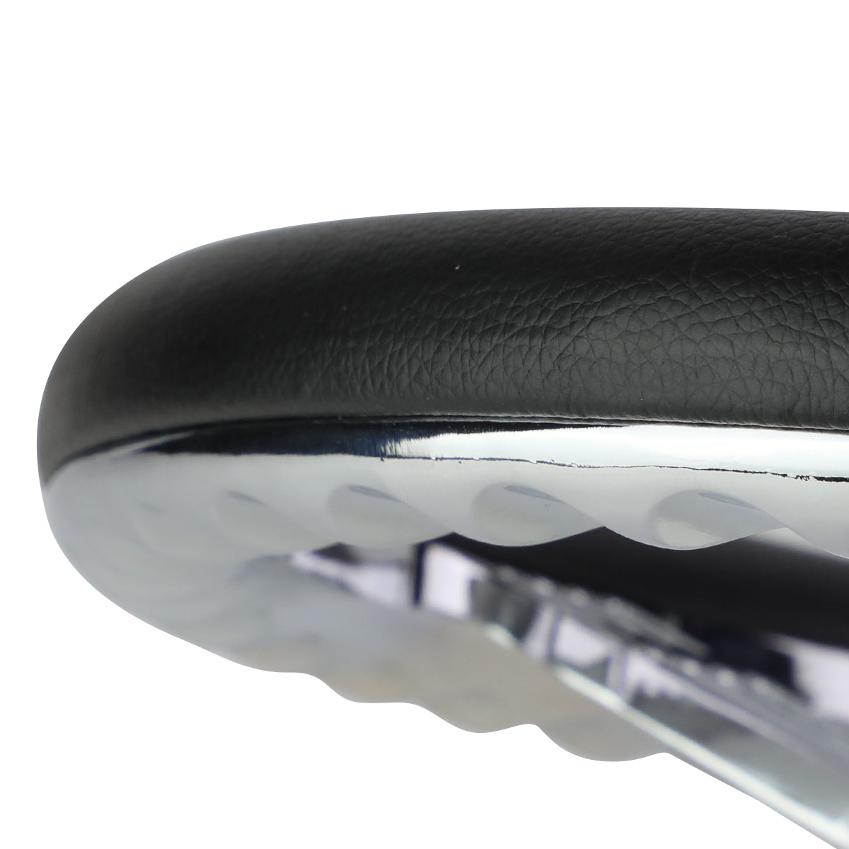343mm 2.25 in. Deep Dish Banjo Style Leather Grip Steering Wheel
