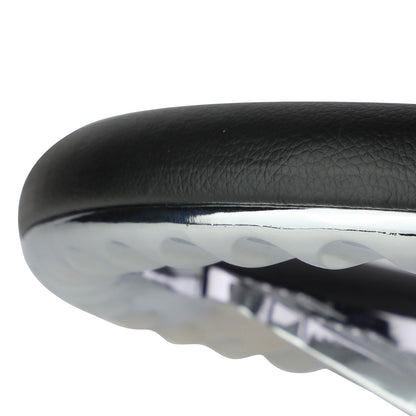343mm 2.25 in. Deep Dish Banjo Style Leather Grip Steering Wheel
