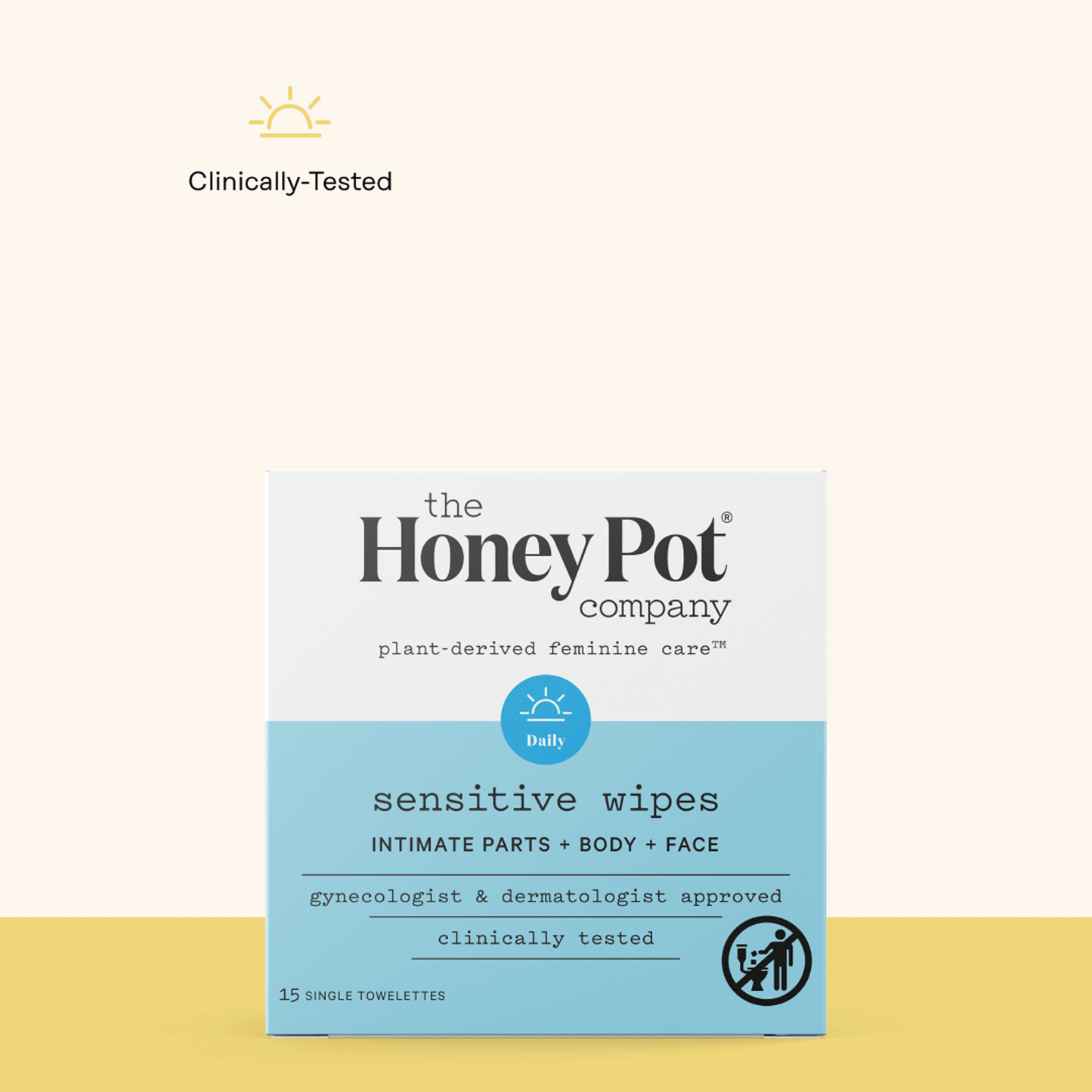 Sensitive Feminine Travel Wipes