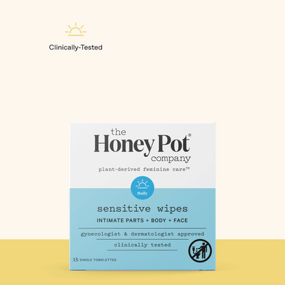 Sensitive Feminine Travel Wipes