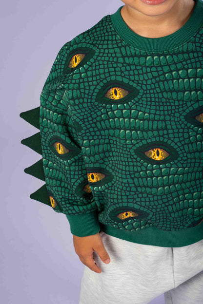 DINO EYE SWEATSHIRT