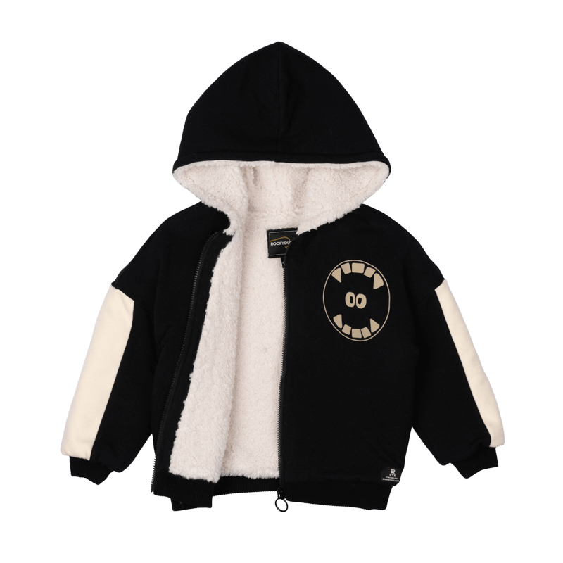 MONSTER MOUTH SHERPA LINED HOODIE