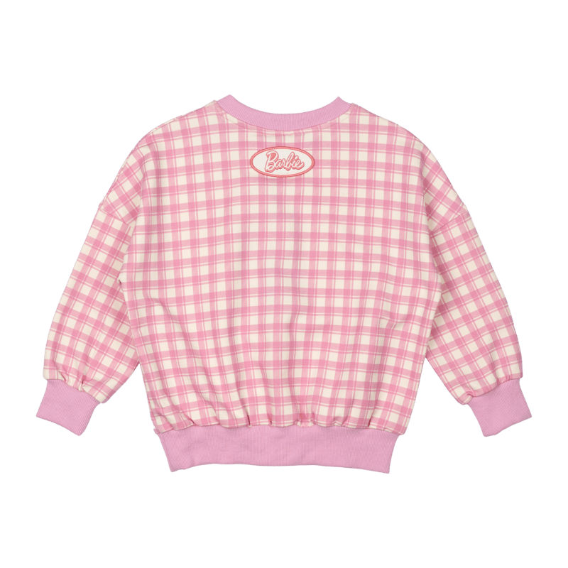 BARBIE PLAID SWEATSHIRT