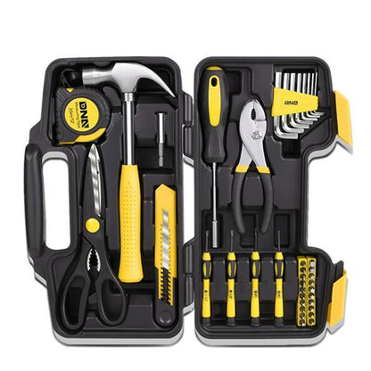 39 Pieces Household Hand Tool Kit with Toolbox